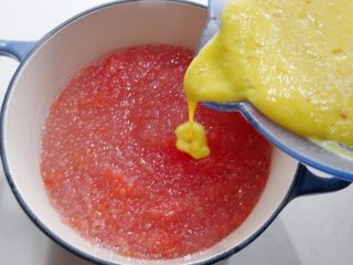 【夏季甜品】香港好味–楊枝甘露,9.倒入果汁