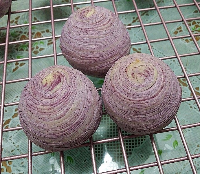 紫薯栗子酥