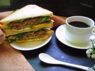 三明治下午茶,不仅可以当做下午茶，当做早餐也是活力满满的