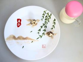 餐盘画——立春
