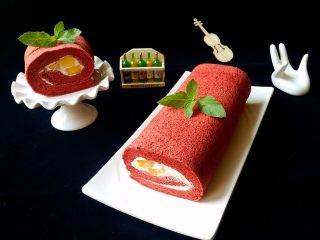 紅絲絨蛋糕卷