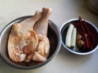 左宗棠鸡,原料图片