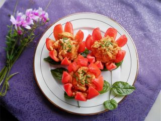 莲花番茄,花儿笑