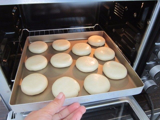 黑芝麻酥饼,放入预热好的烤箱170度，中层30分钟左右。