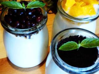早餐+酸奶盆栽,阳光早餐就做好了！就是这么简单，美味，健康！