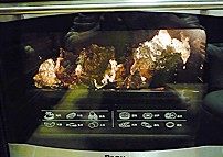 枫糖烤鸡肉,烤箱200℃，中层烘烤30分钟
