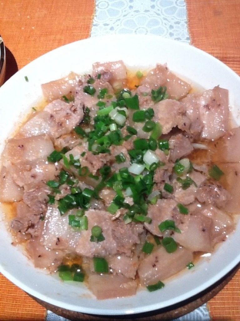 虾酱蒸腩肉图片