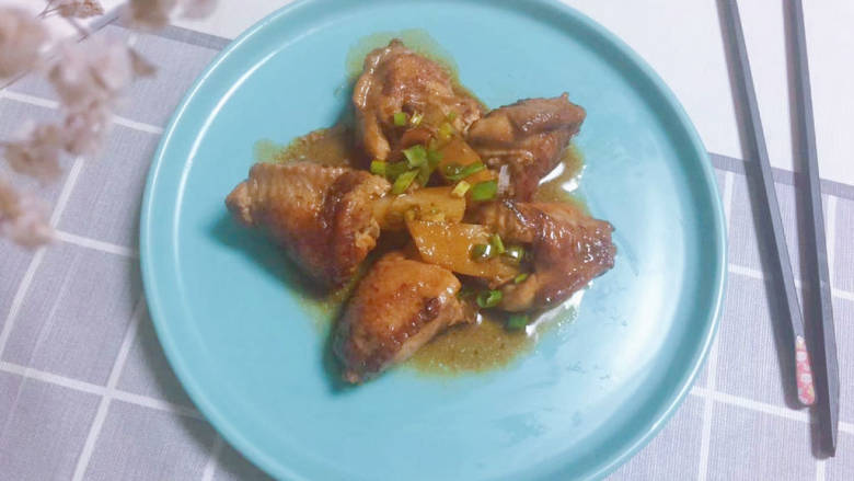 网红土豆酿鸡翅,网红菜谱出锅