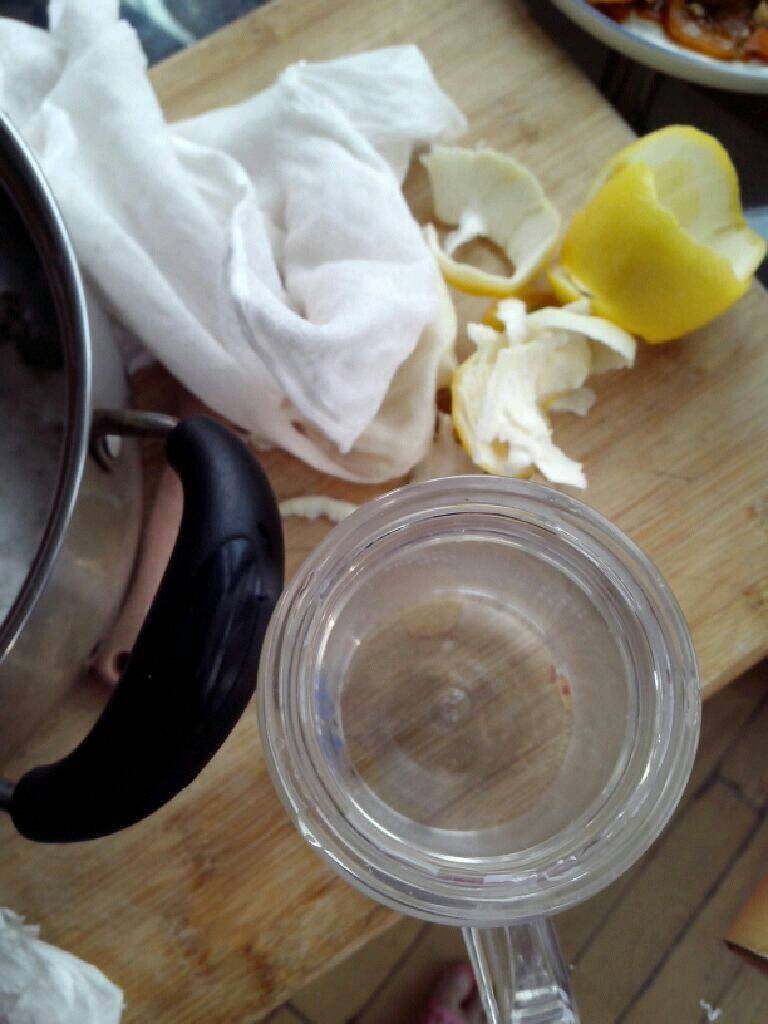 转化糖浆-月饼专用,柠檬扒皮放料理机里榨汁