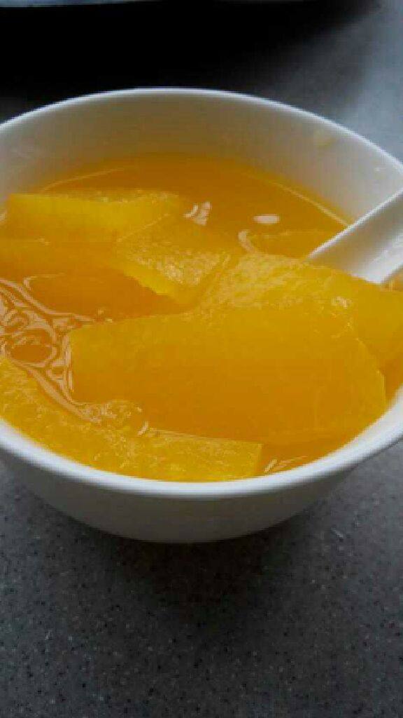 橙汁冬瓜西米酿