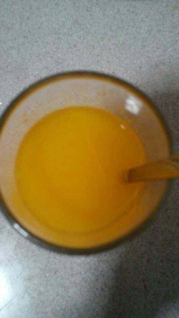 橙汁冬瓜西米酿,调一杯浓浓的橙汁，我用的雀巢的