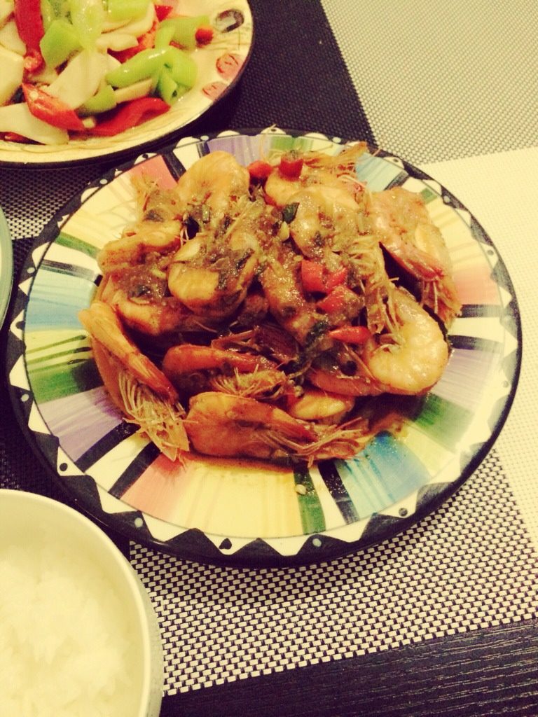 咖喱青虾