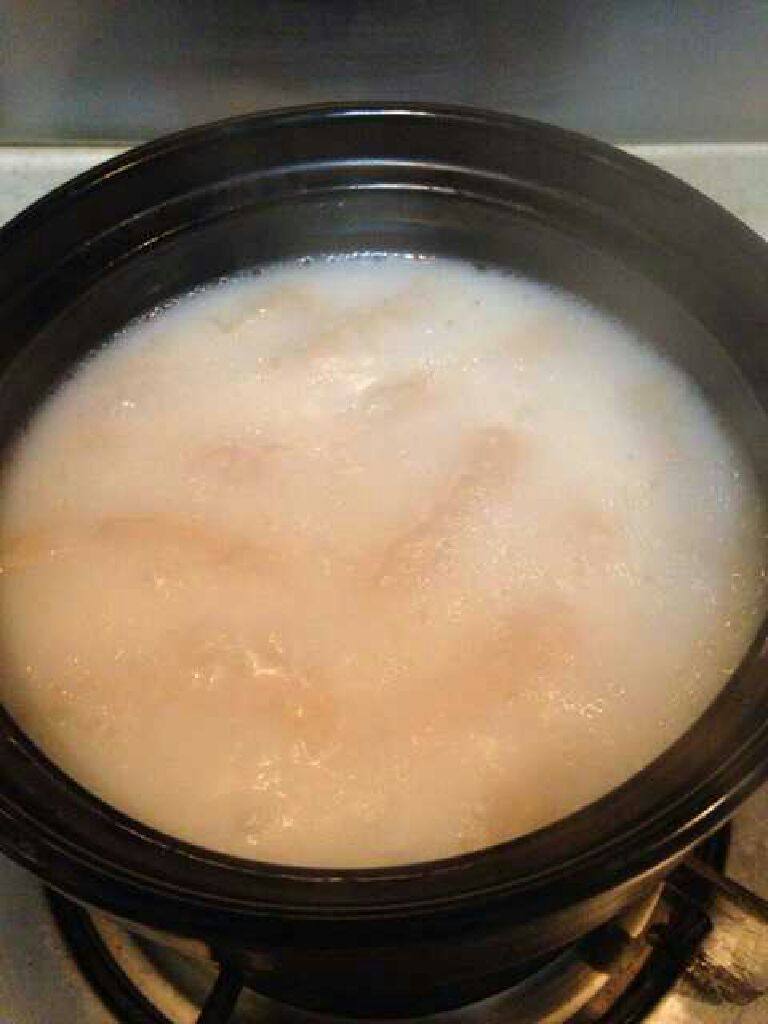 鱼骨虾饺汤