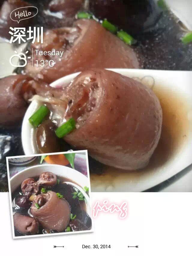 黑豆猪尾汤