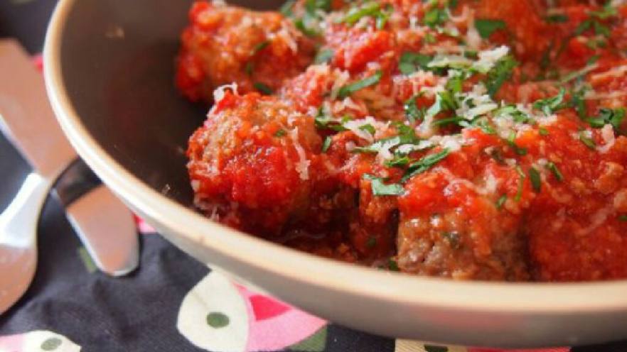 意式番茄肉丸