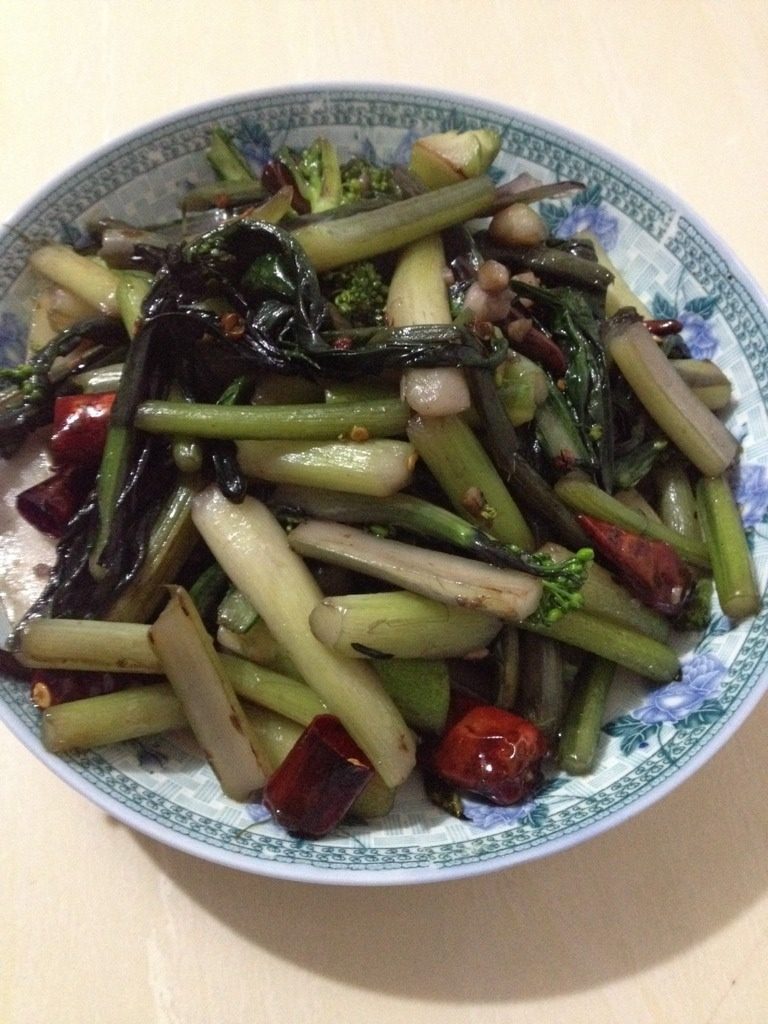 蒜香紫油菜