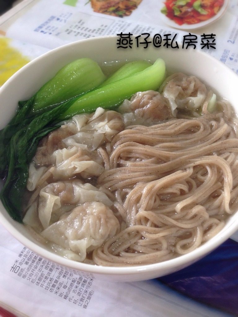 肉燕蕎麥湯麵