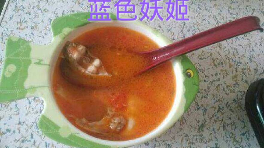 番茄汁鱼汤