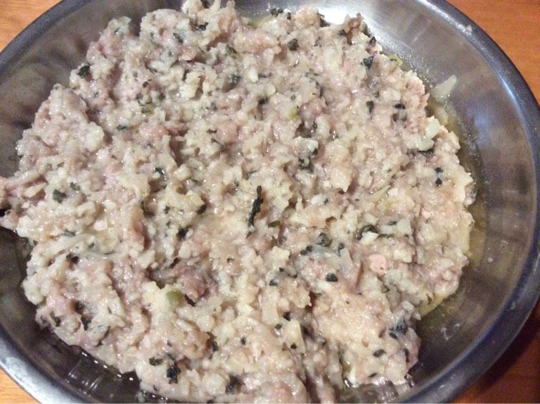 冲菜荸荠蒸猪肉