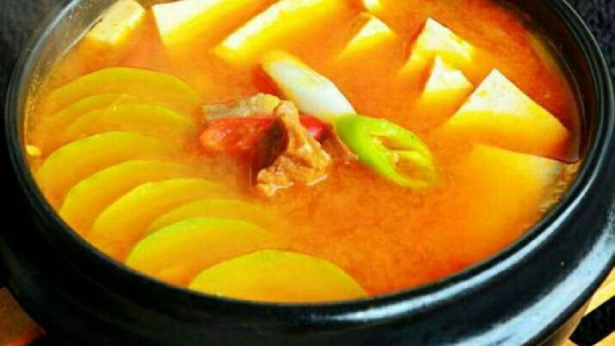 自制韩式大酱汤