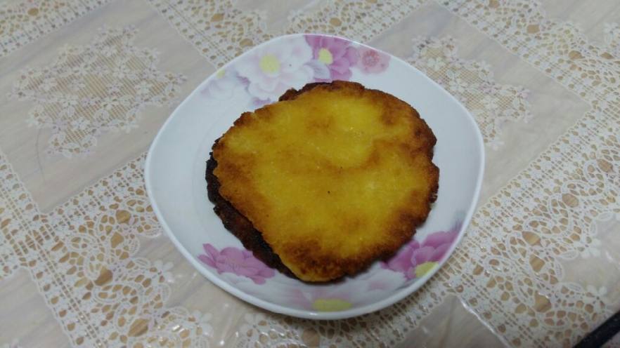 黄金玉米面饼