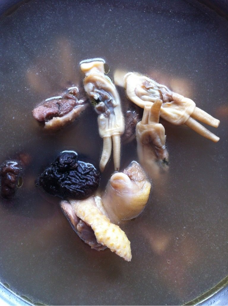 香菇蛏干番鸭汤